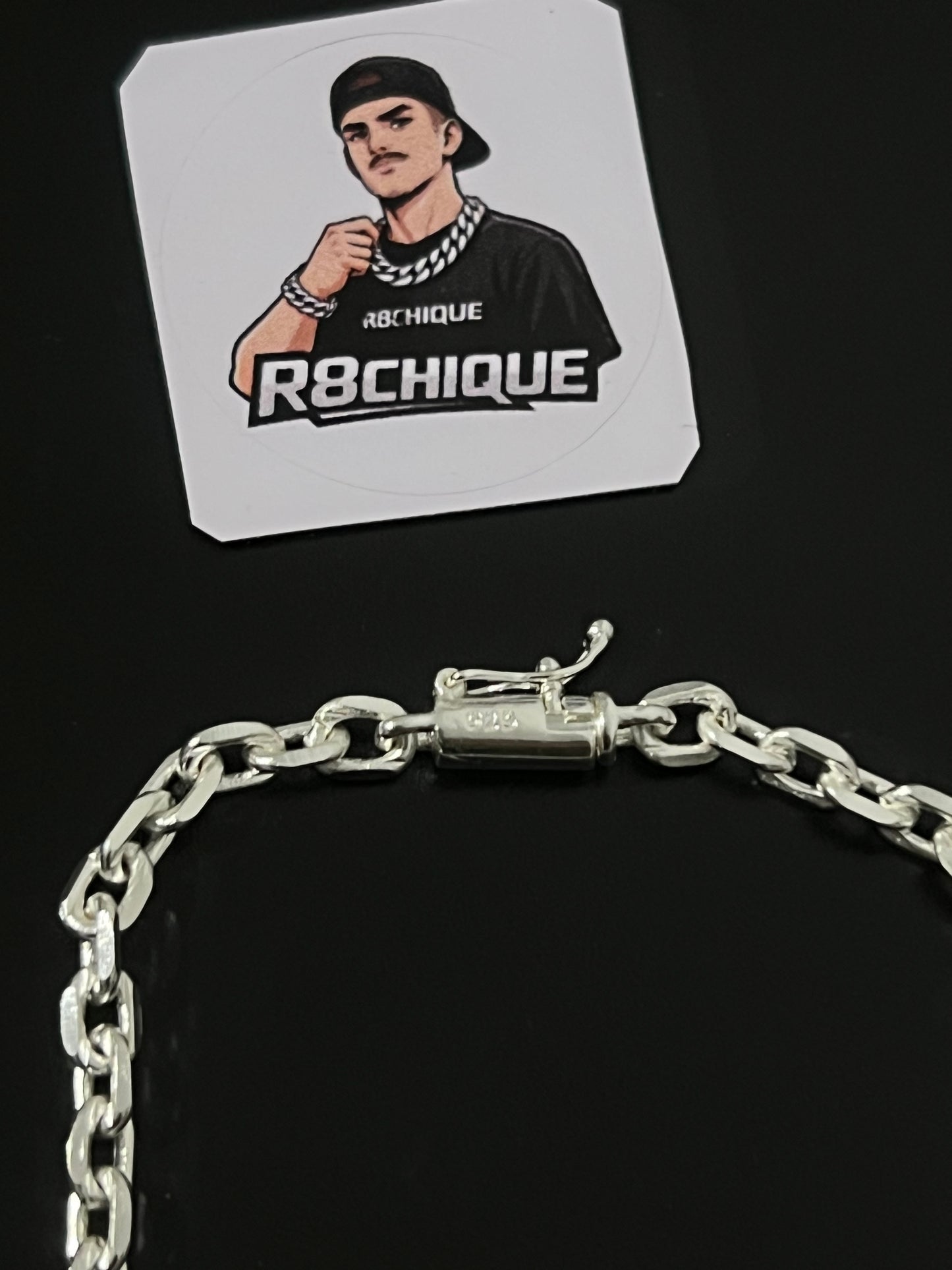Pulseira Cartie - 4MM Prata Mista
