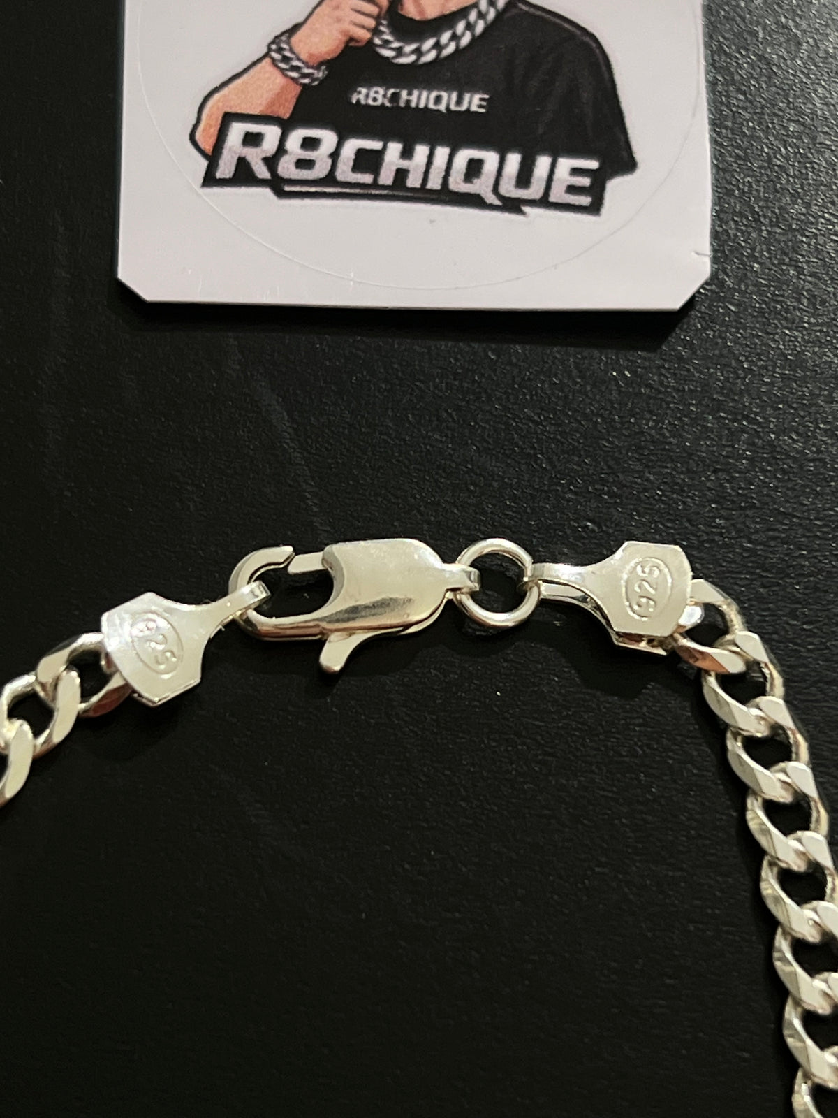 Pulseira Prata 1x1 - 4MM