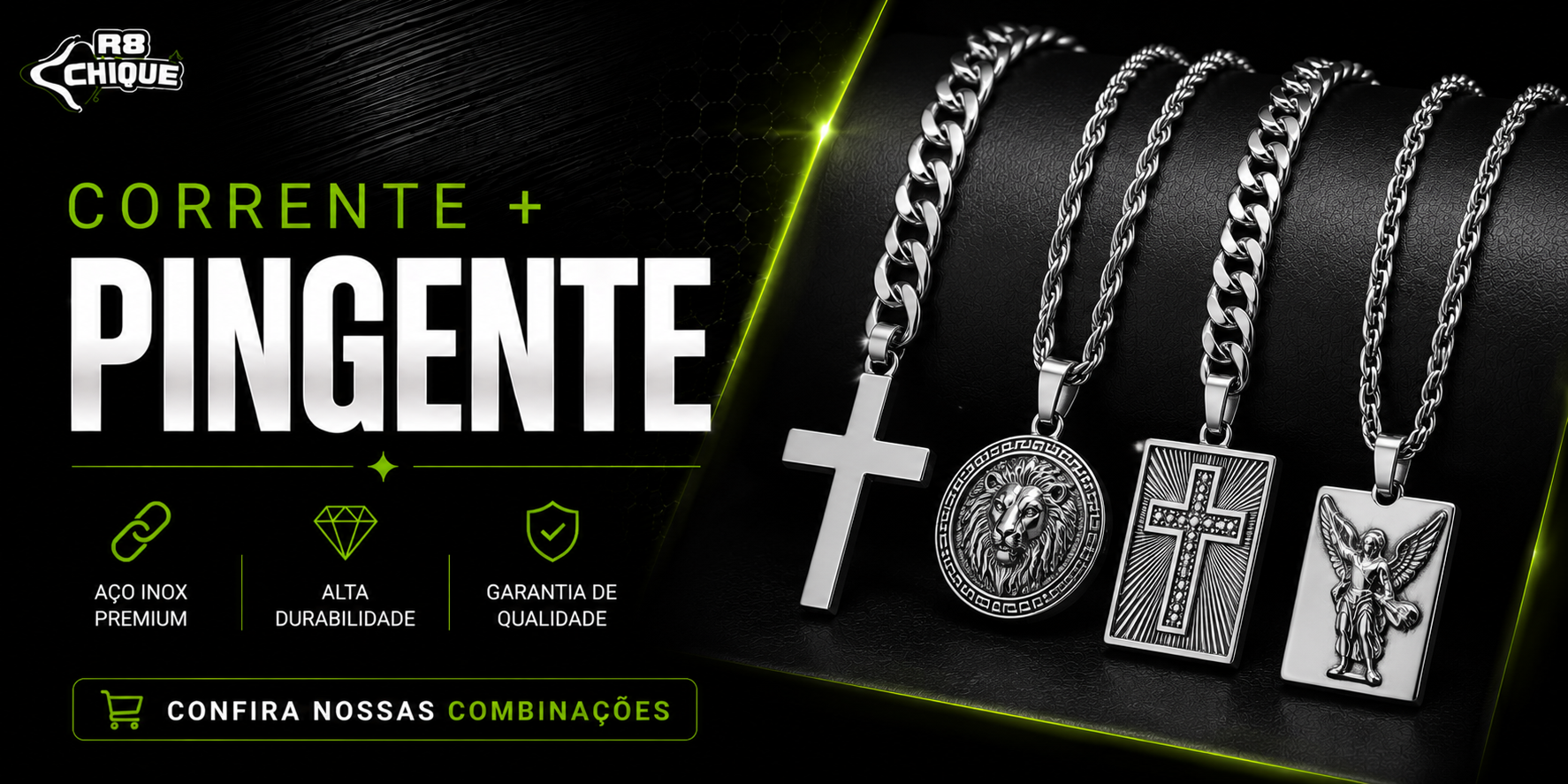 Corrente + Pingente