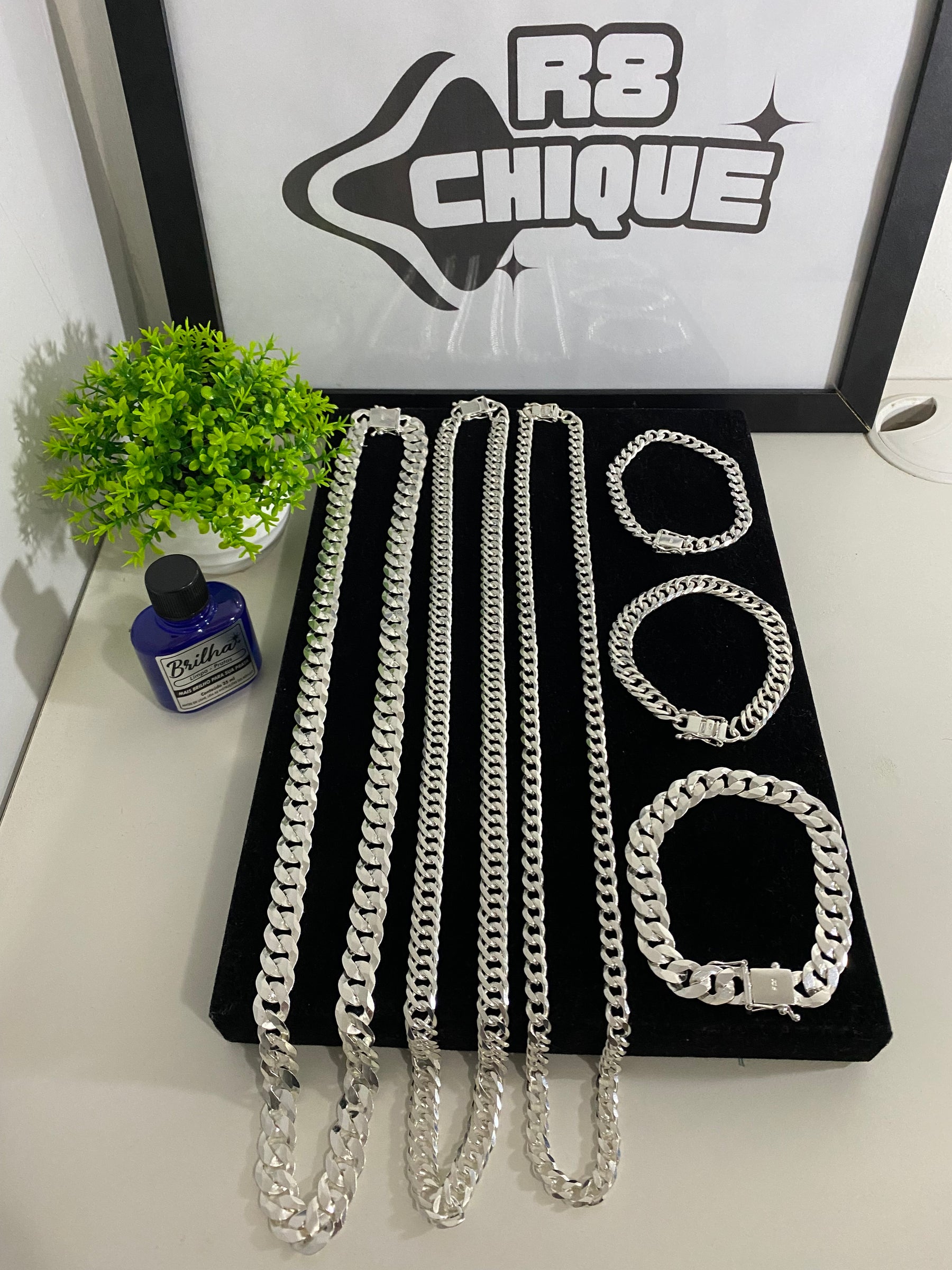 Kit Revenda | 1 Conjunto 1x1 - 12MM Italiana / 1 Conjunto 10MM - EloDuplo / 1 Conjunto 8MM - 1x1 (Kit 75)