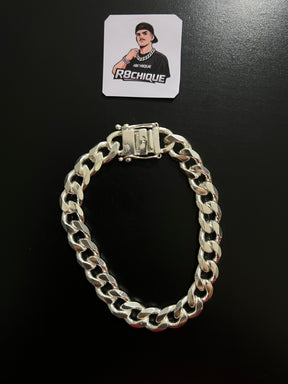 Pulseira Prata 1x1 - 10MM