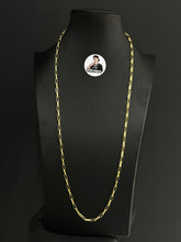 Corrente 3MM Tijolinho - Ouro 18K Banhada