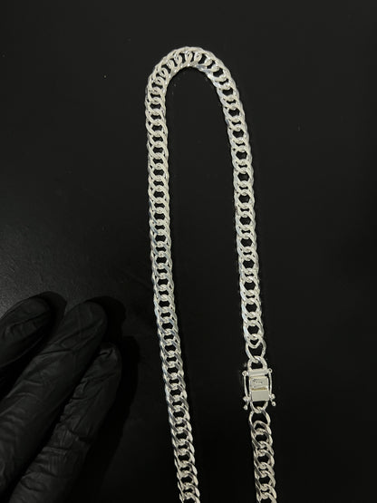 Corrente Eloduplo - 10MM/70CM Prata Mista