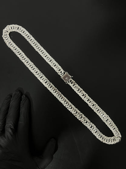 Corrente Elotriplo - 17MM/70CM Prata Mista