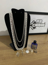 Kit Revenda | 1 Corrente 15MM / 1 Corrente 4MM - Elo/ 1 Corrente 2MM Elo / 3 Pingentes B / 2 Dedeiras B / 1 Limpa Prata (Kit 59)