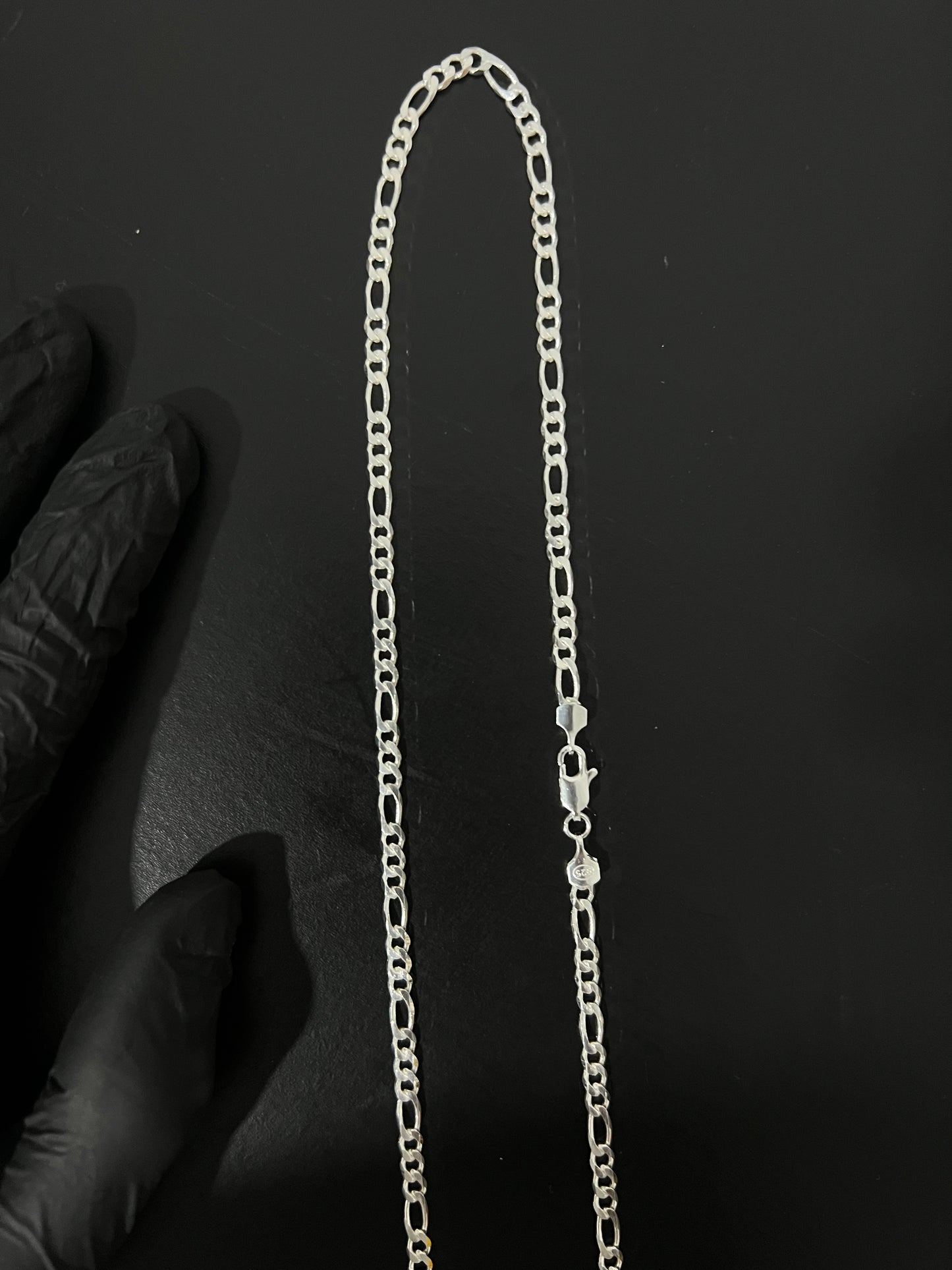 Corrente 3x1 - 4MM/70CM Prata Mista