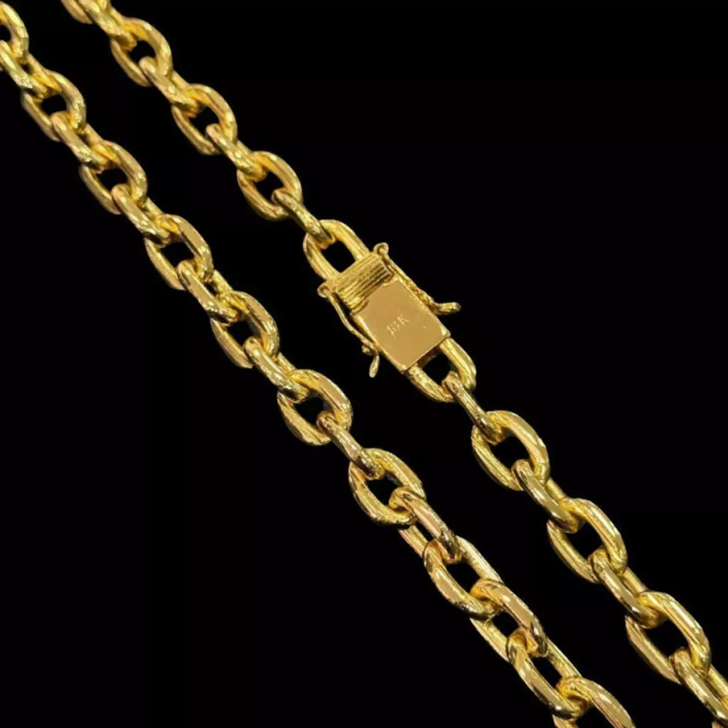 Corrente Cadeado 12MM | Fecho Duplo 18k
