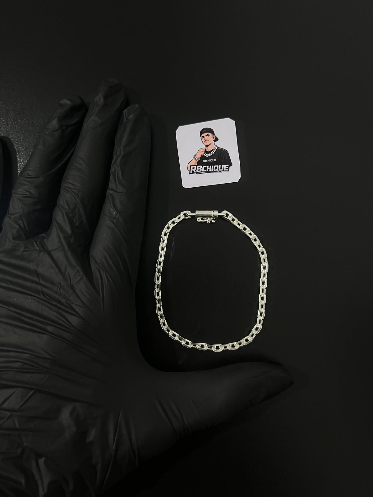 Pulseira  Prata Cartie - 4MM