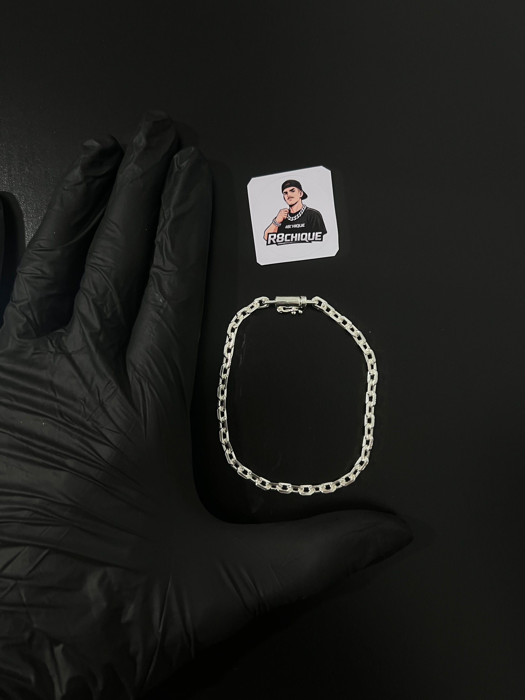 Pulseira  Prata Cartie - 4MM