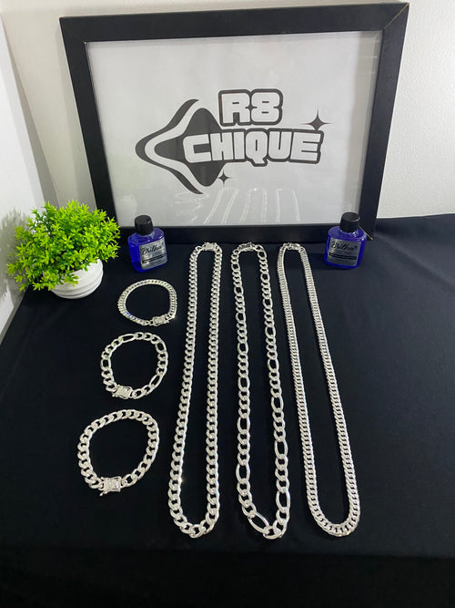 Kit Revenda | 3 Conjuntos 10MM - 3x1 / 1x1 / EloDuplo - 2 Limpa Pratas (BRINDE)(Kit 84)