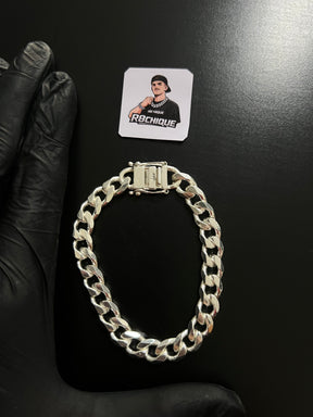 Pulseira Prata 1x1 - 10MM