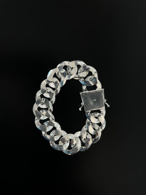 Pulseira Prata 1x1 - 25MM