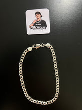 Pulseira  Prata 1x1 - 4MM