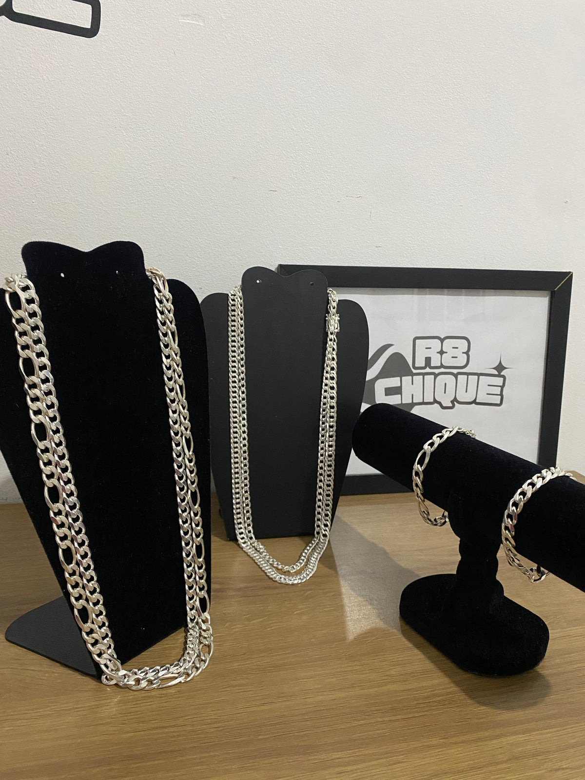 Kit Revenda | 2 Conjunto de 10MM - 1x1 e 3x1 / 1 Corrente de 10MM - EloDuplo / 1 Corrente de 8MM - 1x1 (Kit 64)