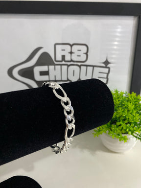 Pulseira Prata 3x1 - 10MM