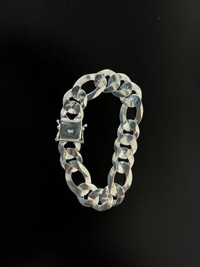 Pulseira Prata 3x1 Italiana - 18MM