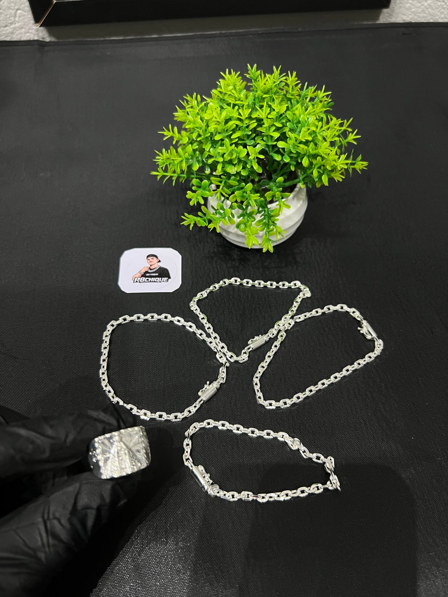 Kit Revenda | 4 Pulseira 5MM/70CM - Cartie + Dedeira de Brinde Kit (140)