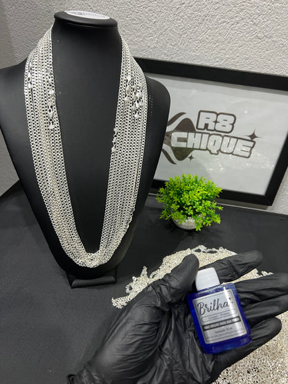 Kit Promocional | 10 Correntes 4MM - 1x1 / 70CM Kit (143)