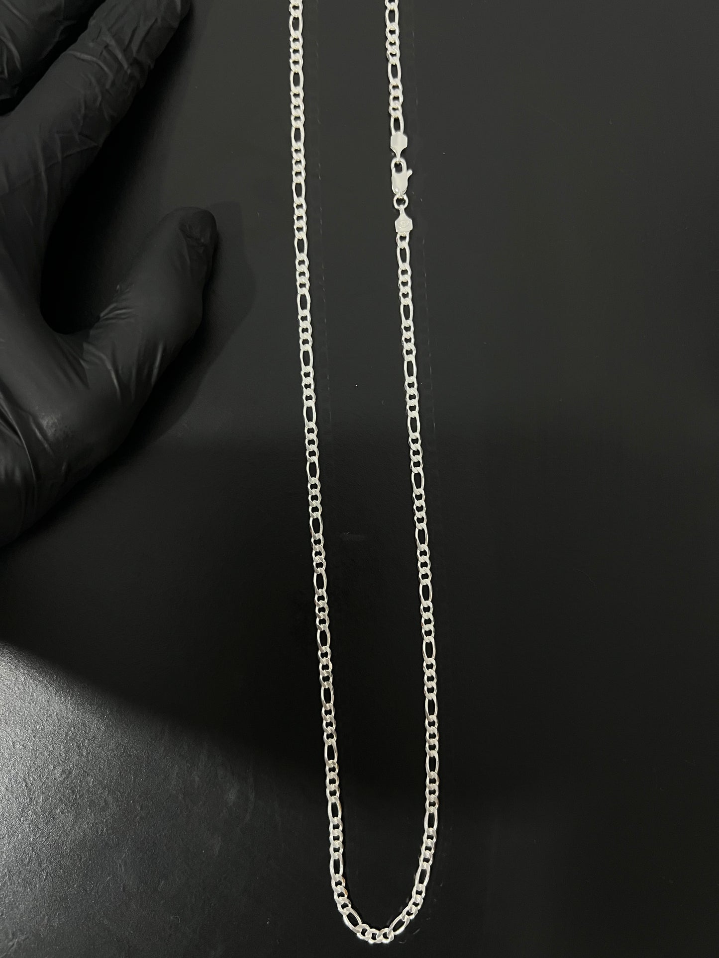 Corrente 3x1 - 4MM/70CM Prata Mista