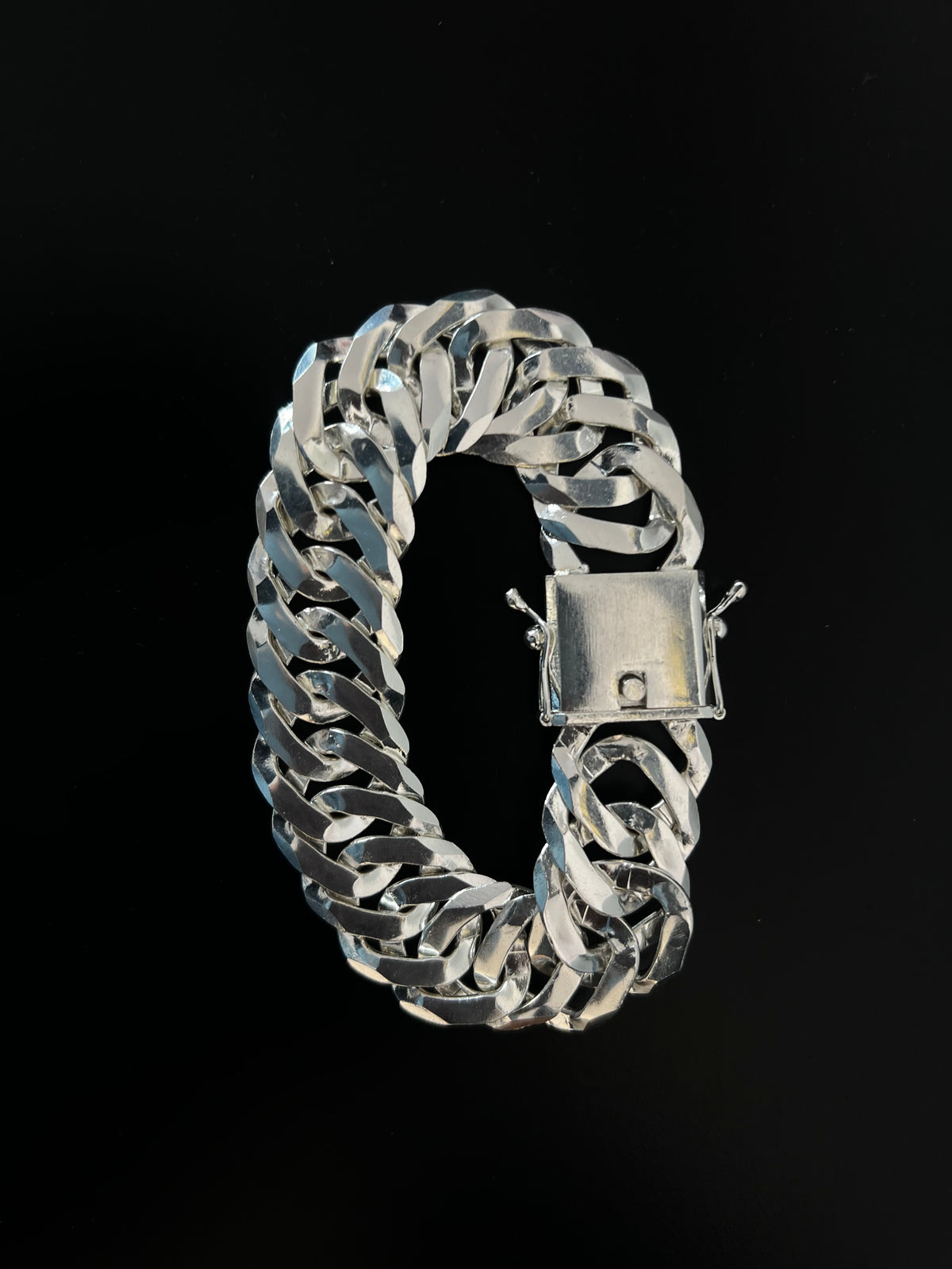 Pulseira Prata Eloduplo - 25MM