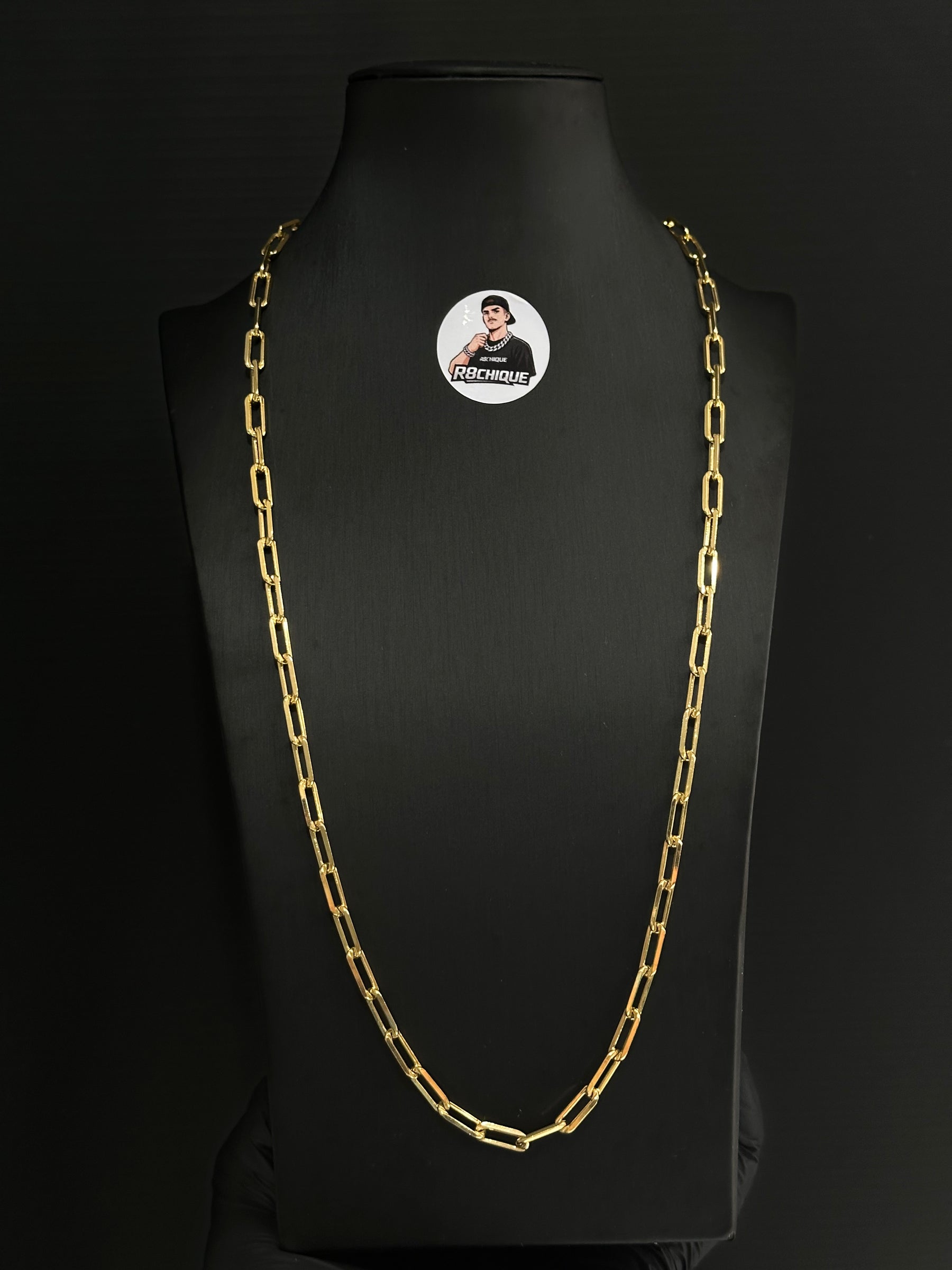 Corrente 8MM Cartie - Ouro 18K Banhada