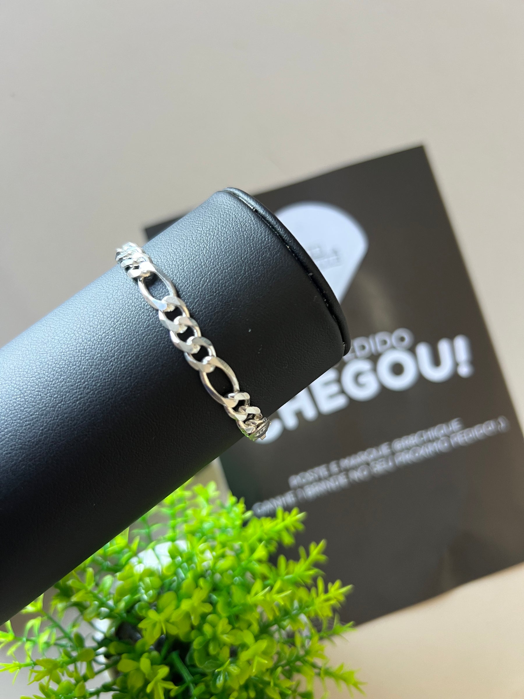 Pulseira  Prata 3x1 - 8MM