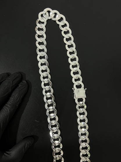 Corrente 1x1 - 20MM/70CM Prata Mista