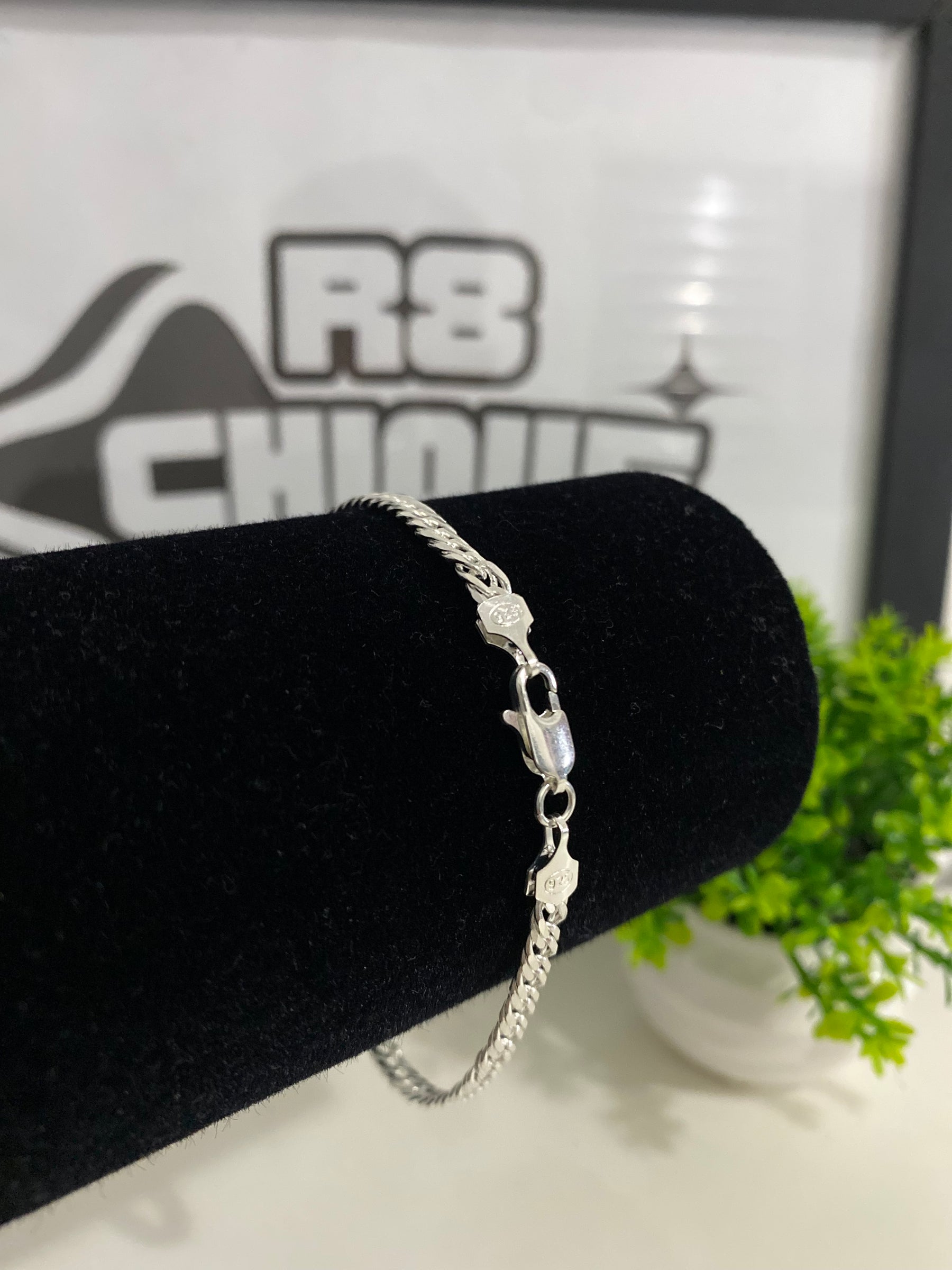 Pulseira  Prata Eloduplo - 4MM