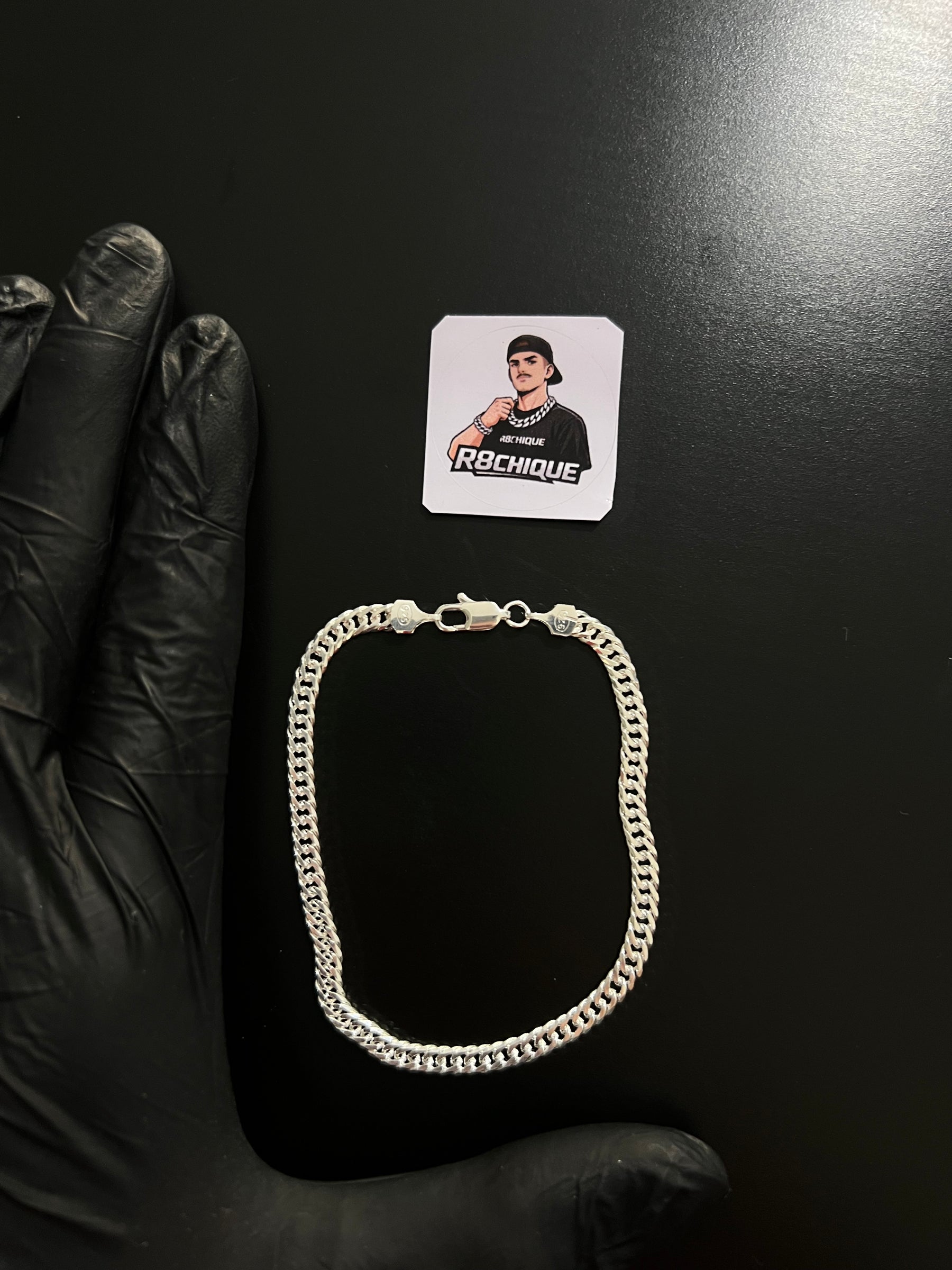 Pulseira  Prata Eloduplo - 4MM