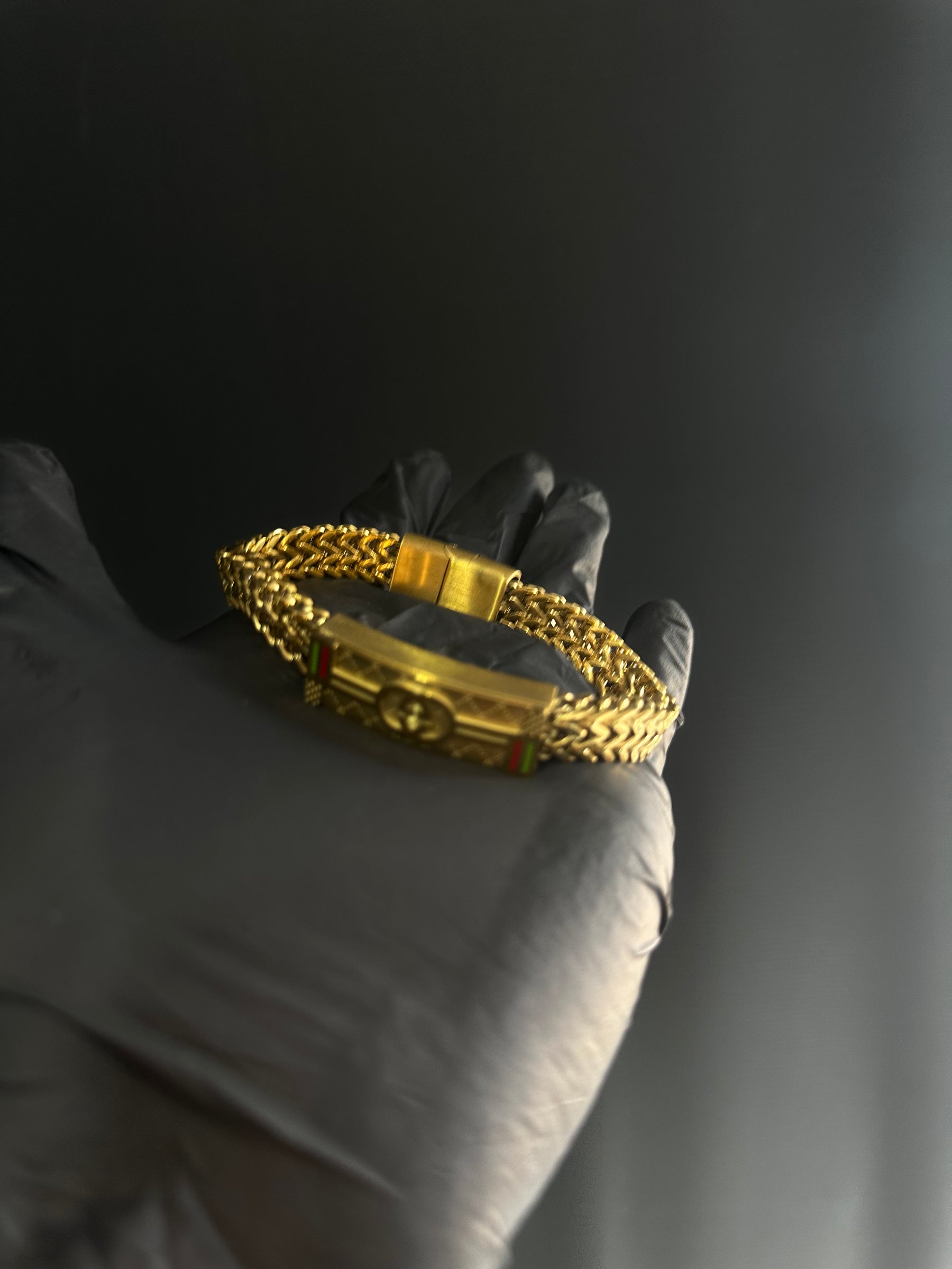 Bracelete Gucci Banhado a Ouro 18K