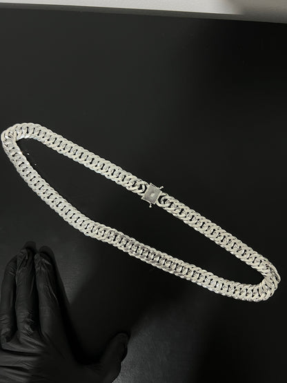 Corrente EloDuplo- 20MM/70CM Prata Mista