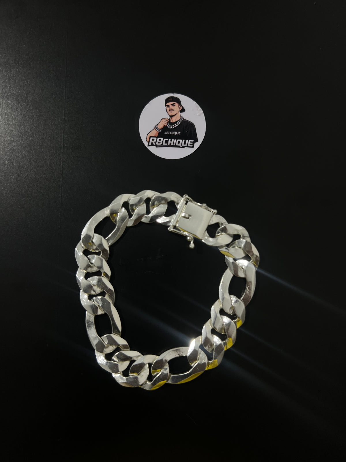 Pulseira Prata 3x1 Italiana - 15MM