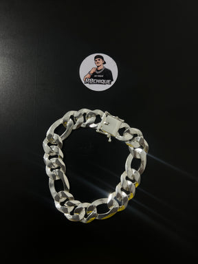 Pulseira Prata 3x1 Italiana - 15MM