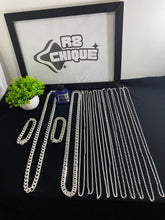 Kit Revenda | 2 Conjuntos 10MM - 1x1 & EloDuplo / 10 correntes 2MM - 1x1 e 3x1 / 1 Limpa Pratas (BRINDE) (Kit 83)