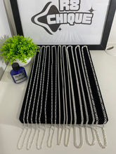 Kit Revenda | 3 Corrente de 4MM - 1x1, EloDuplo, 3x1 / 6 Correntes de 2MM - 3x1 / 1 Limpa Pratas (BRINDE)(Kit 87)