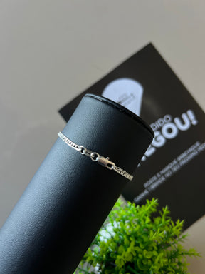 Pulseira Prata Eloduplo - 2MM