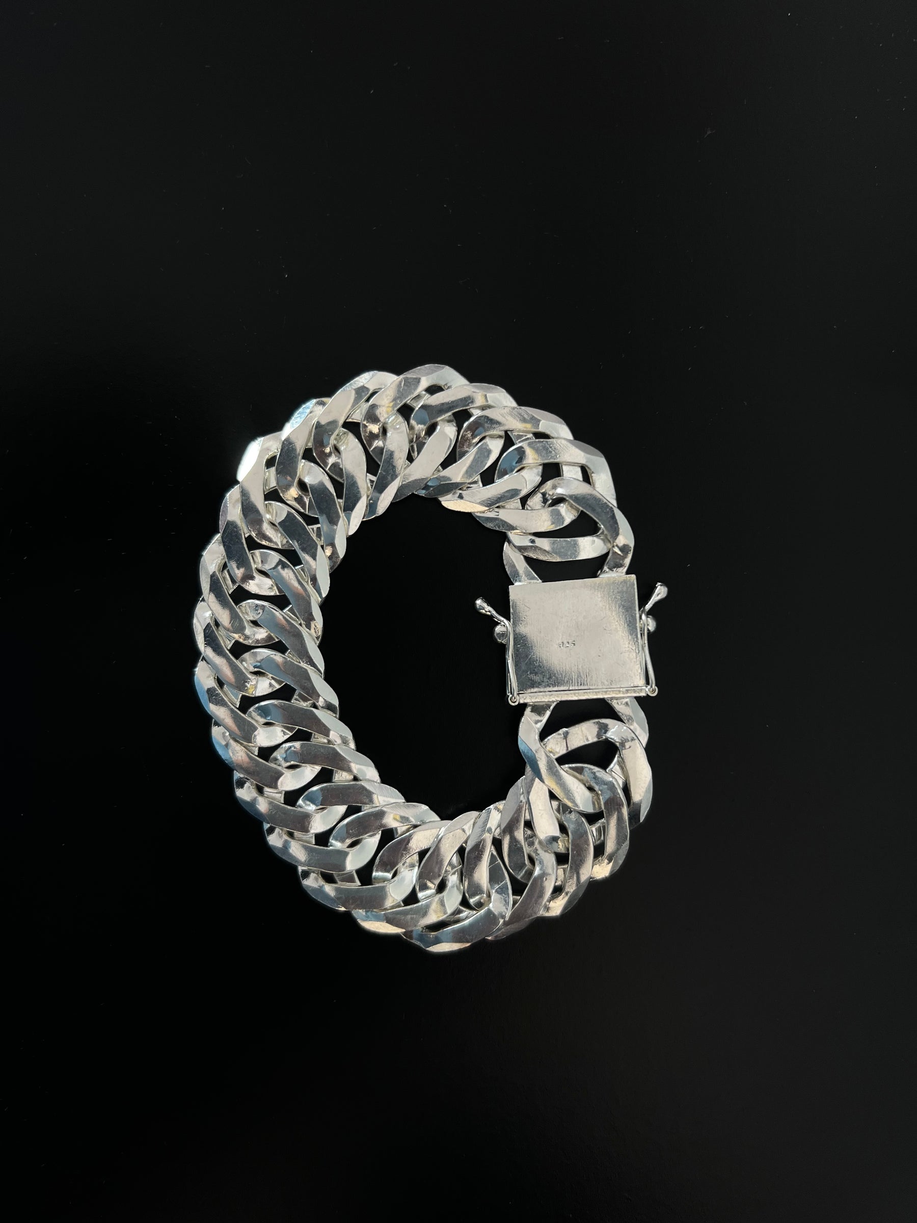 Pulseira Prata Eloduplo - 25MM
