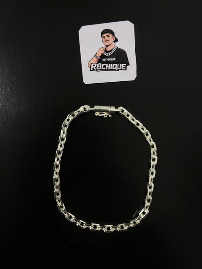 Pulseira Cartie - 4MM Prata Mista