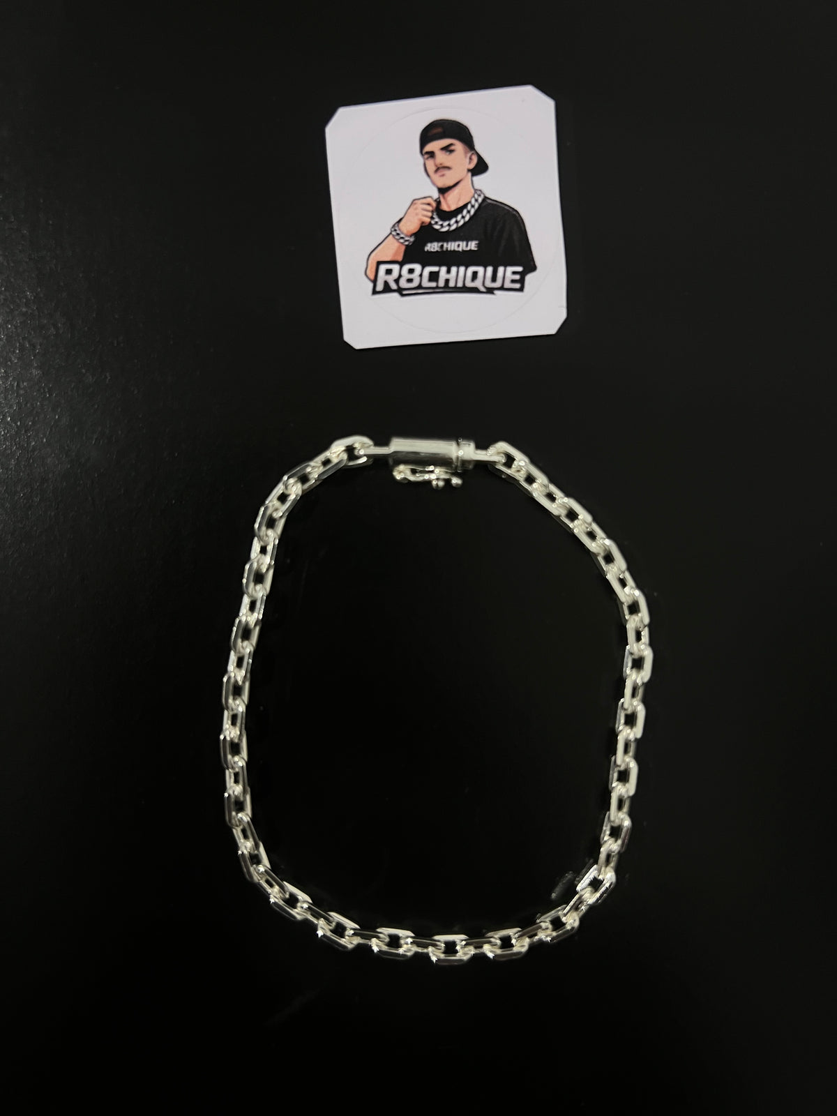 Pulseira  Prata Cartie - 4MM