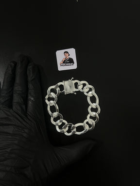 Pulseira 3x1 - 20MM Prata Mista