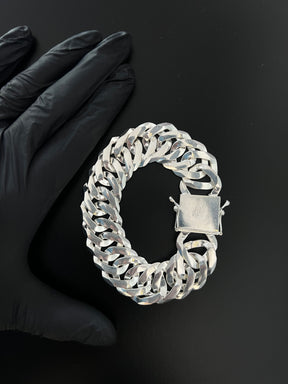 Pulseira Prata Eloduplo - 25MM