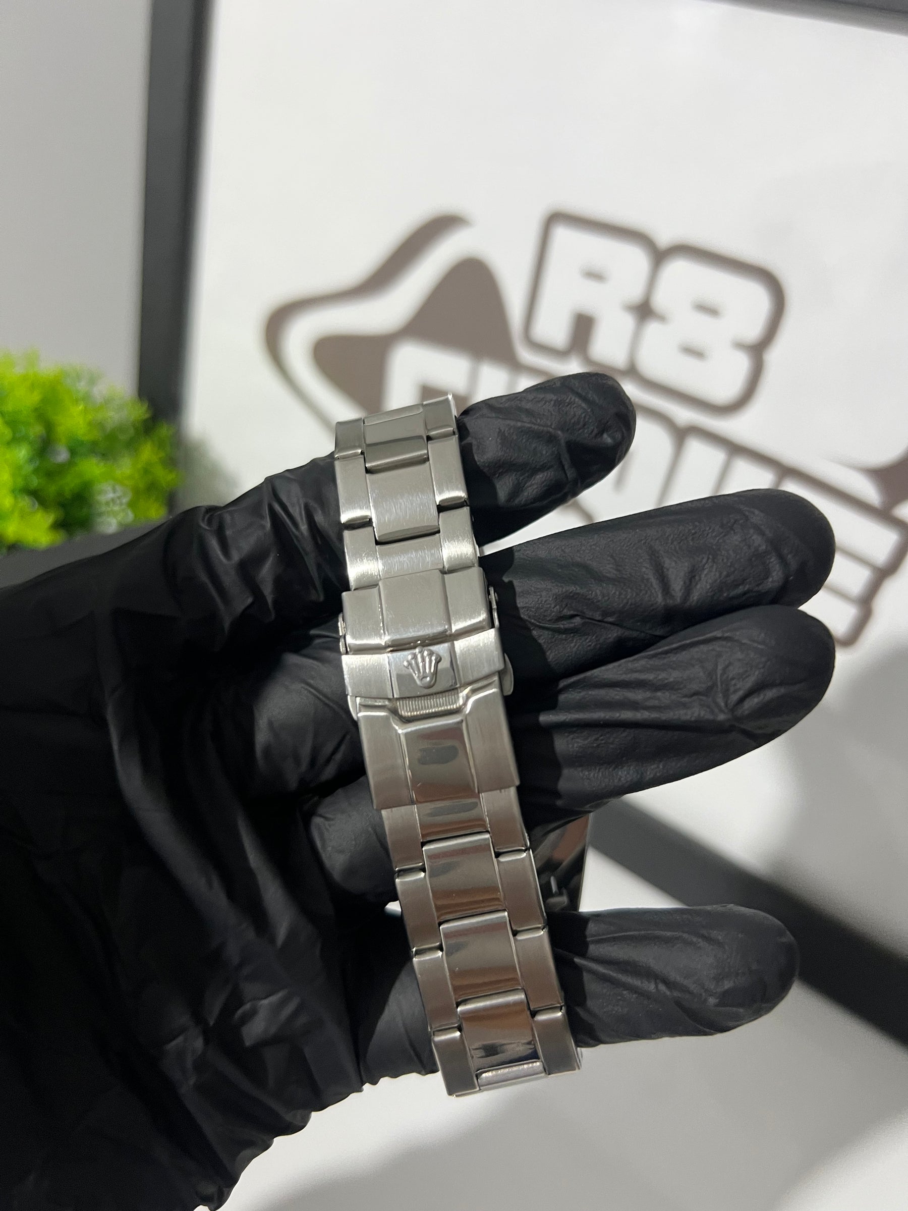 Relógio Rolex azul ciano - Linha Premium
