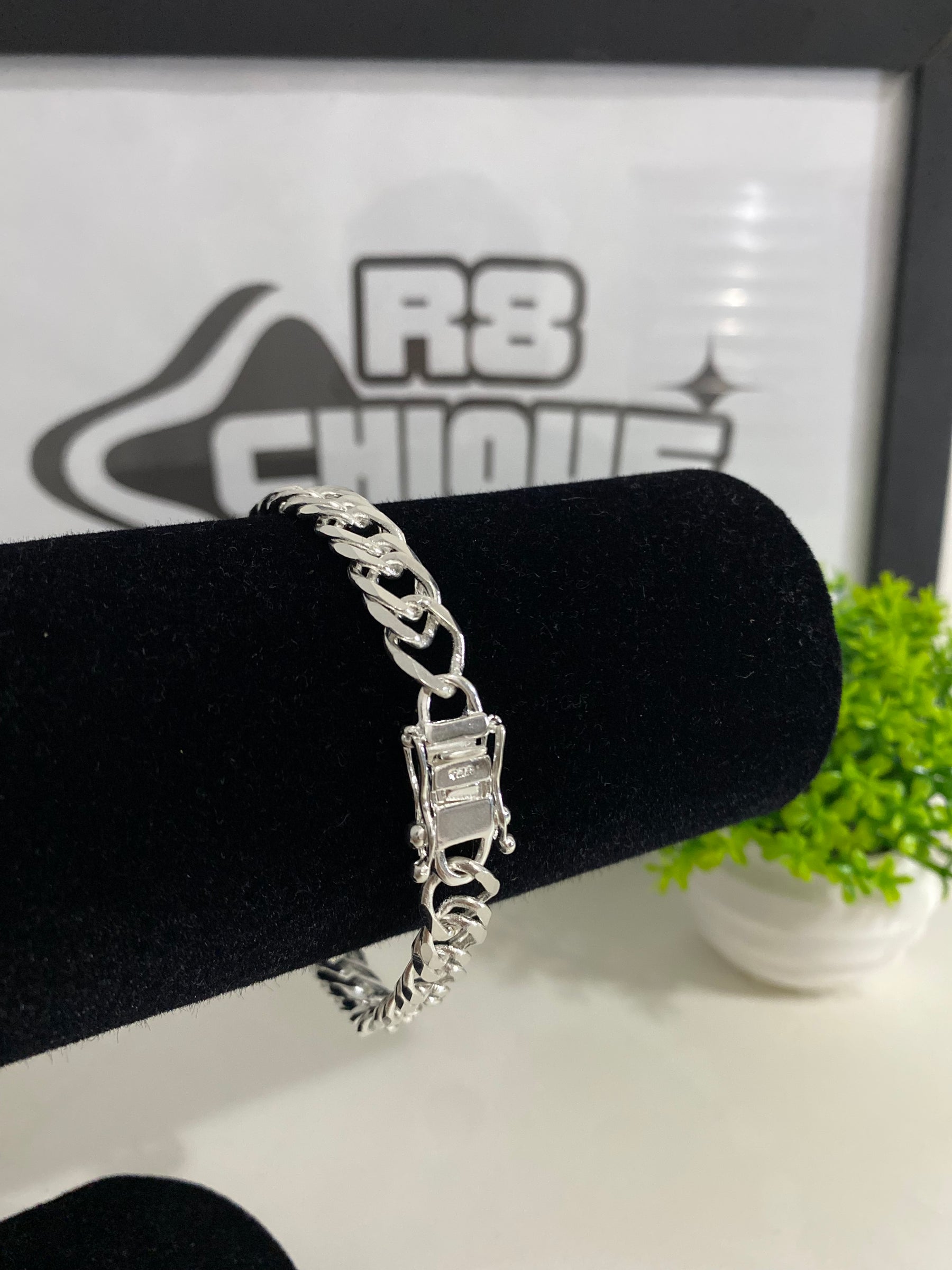 Pulseira Prata Eloduplo - 10MM