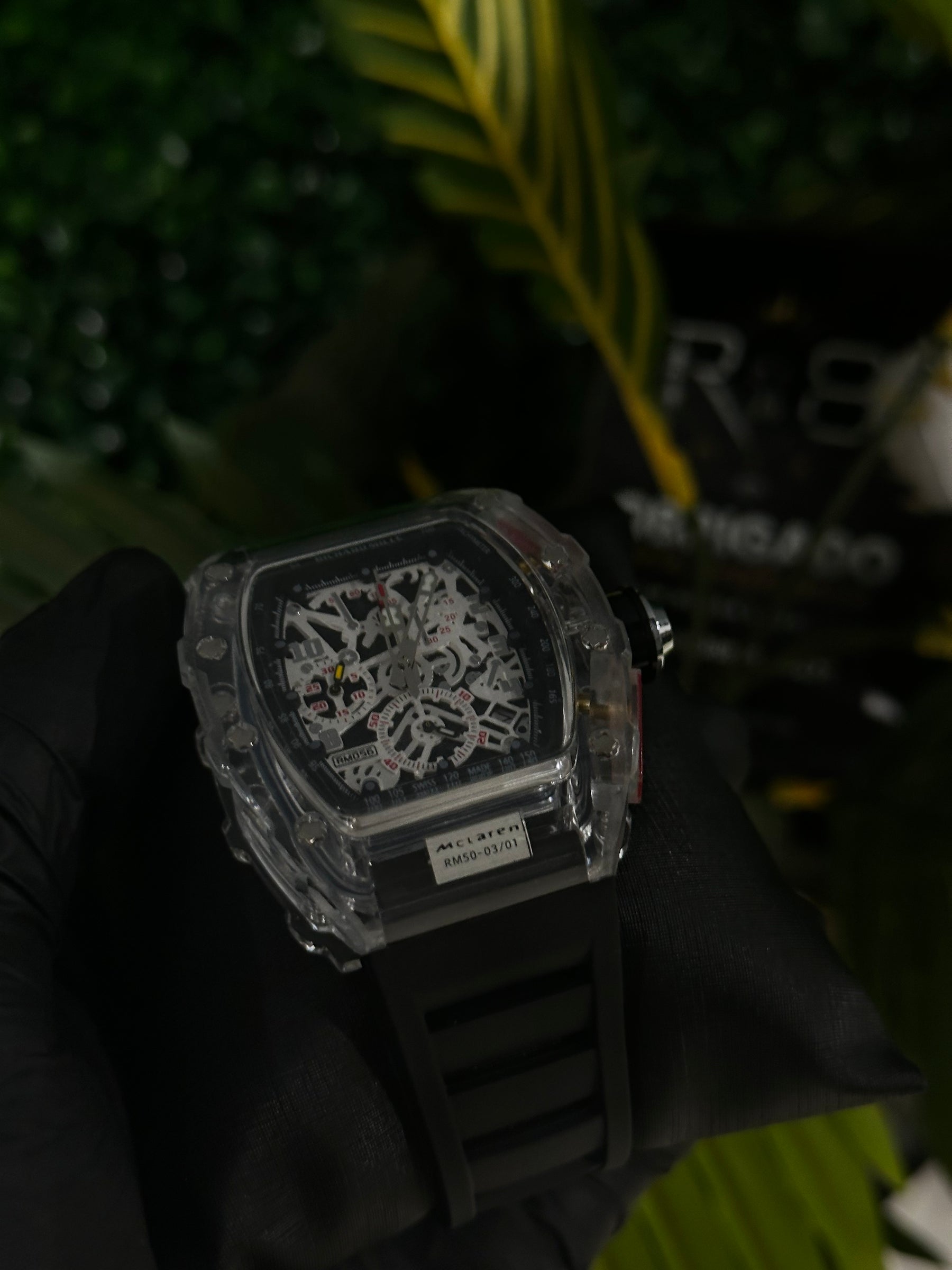 Relógio R.M Black - Linha Premium