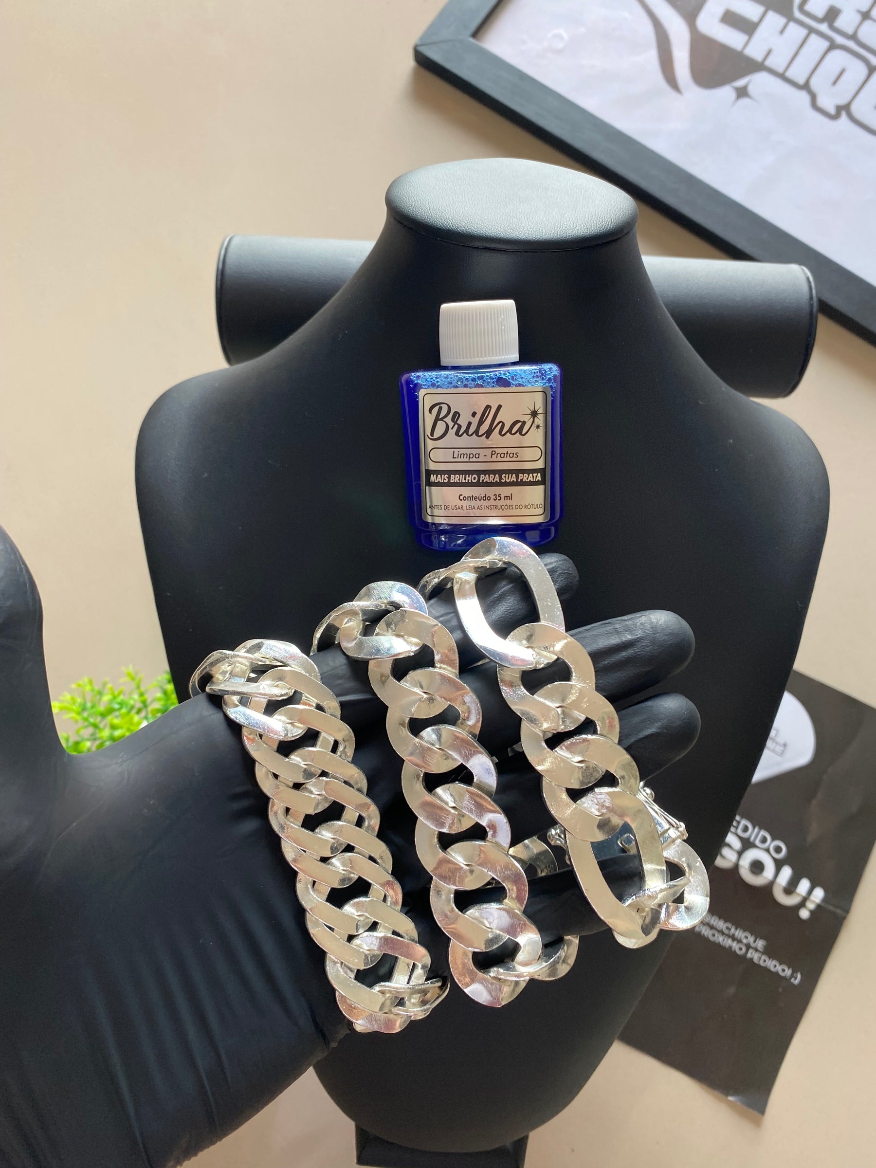 Kit Promocional | 3 Pulseiras 25MM:  1x1 / EloDuplo / 3x1 + 1 Limpa Pratas (Brinde) (Kit 125)