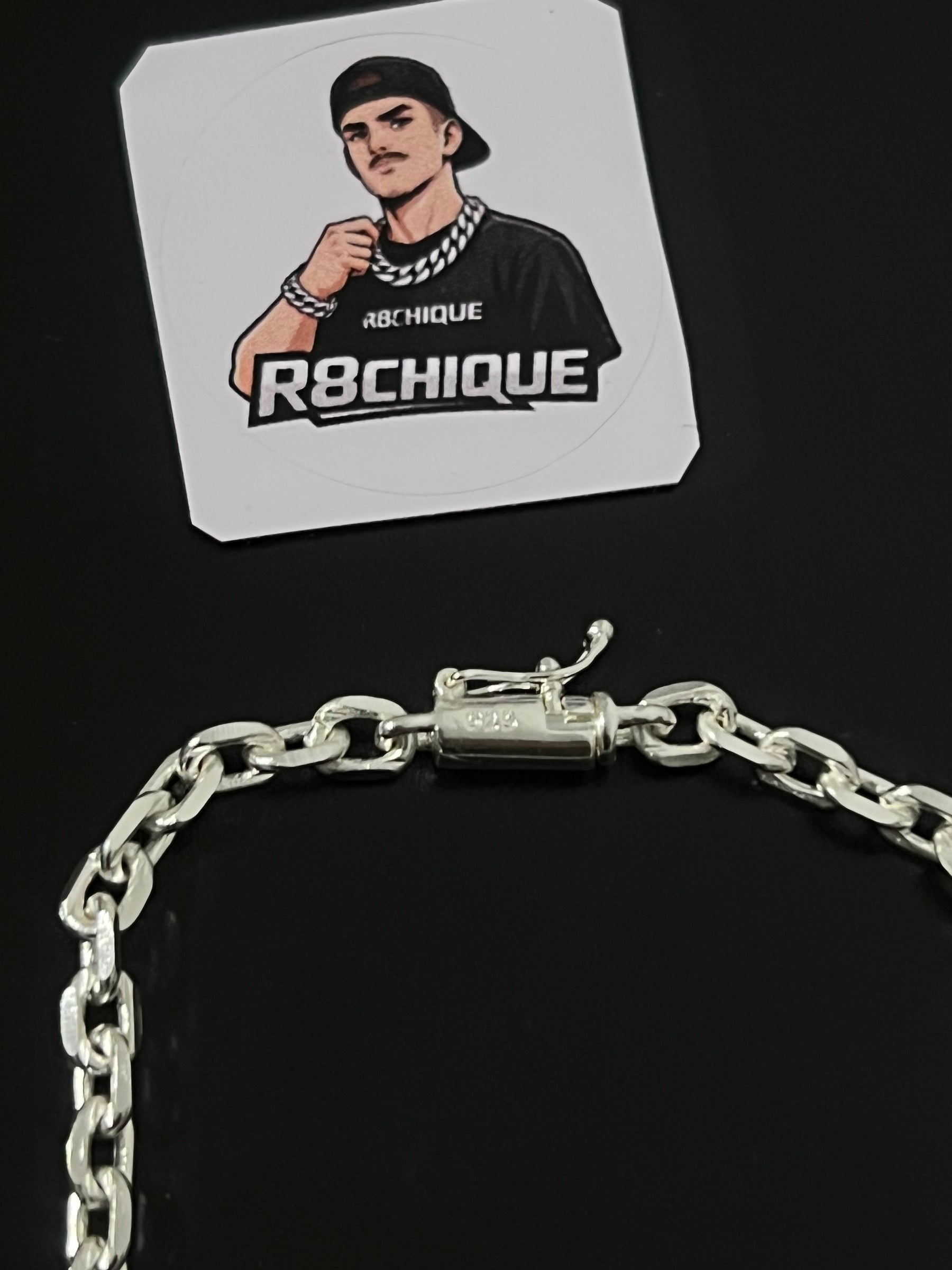 Pulseira  Prata Cartie - 4MM