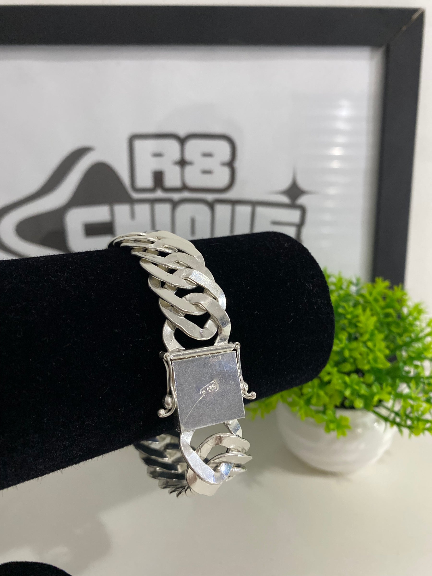 Pulseira Prata Eloduplo - 20MM