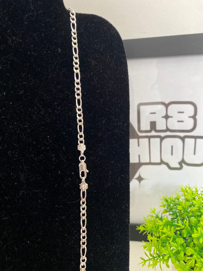 Corrente 3x1 - 4MM/70CM Prata Mista