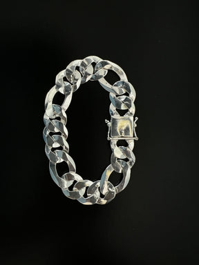 Pulseira Prata 3x1 Italiana - 18MM