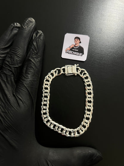 Pulseira Eloduplo - 10MM Prata Mista